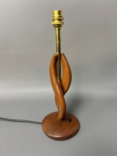 Mid Century Teak Table Lamp - Image 2