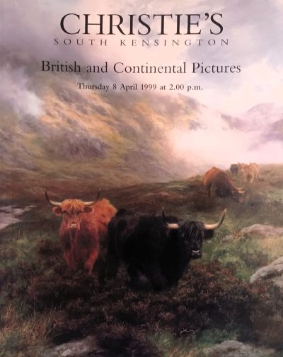 Christie’s ~ British & Continental Pictures ~ London ~ 08. 04. 1999