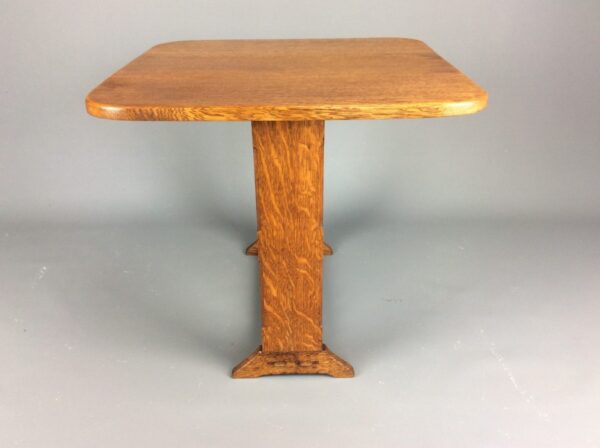 Arts and Crafts Occasional Drop Leaf Table - Image 4