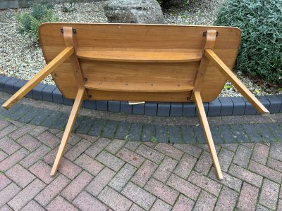 Mid Century Ercol Plank Dining Table - Image 4