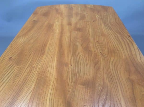 Mid Century Ercol Oval Drop Leaf Dining Table - Image 4