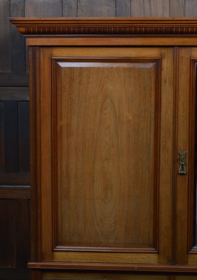 Edwardian Walnut Linen Press SAI3524 - Image 4