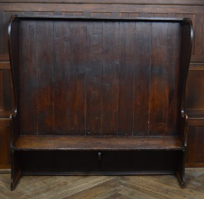 Early 19th Century Pine Settle SAI3541 - Image 4