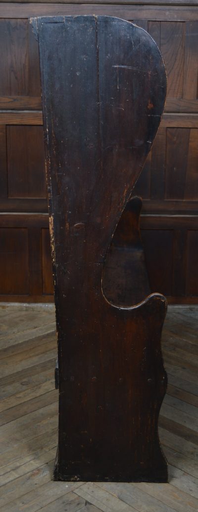 Early 19th Century Pine Settle SAI3541 - Image 7