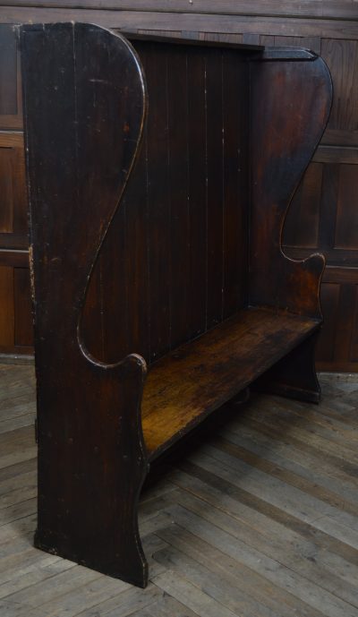 Early 19th Century Pine Settle SAI3541 - Image 8