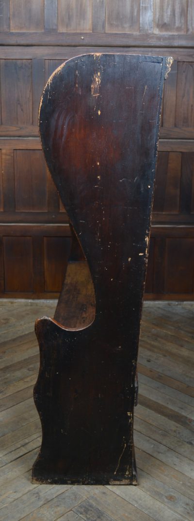 Early 19th Century Pine Settle SAI3541 - Image 10