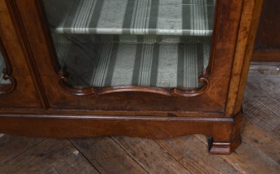 French Walnut Bookcase / Display Cabinet SAI3550 - Image 6