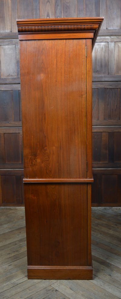 Edwardian Walnut Linen Press SAI3524 - Image 20