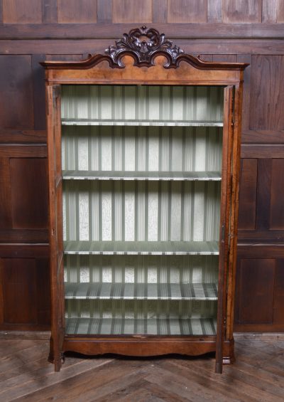 French Walnut Bookcase / Display Cabinet SAI3550 - Image 9