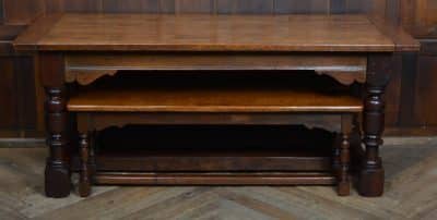 19th Century Oak Bench Set SAI3530 - Image 7