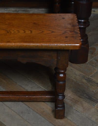 19th Century Oak Bench Set SAI3530 - Image 5