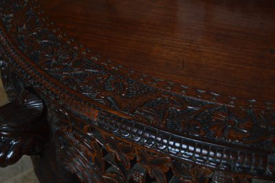Padouk Demi-lune Console Table SAI3542 - Image 10