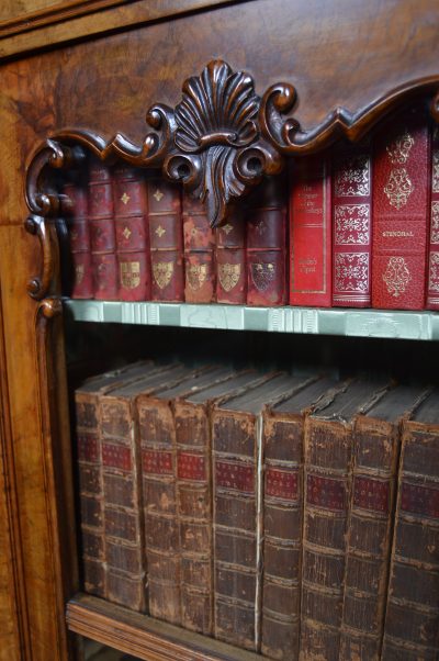 French Walnut Bookcase / Display Cabinet SAI3550 - Image 15