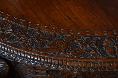 Padouk Demi-lune Console Table SAI3542 - Image 11