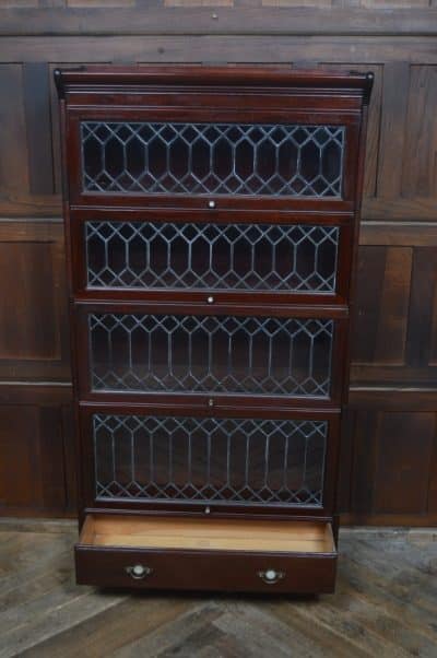 Edwardian Mahogany Sectional Bookcase SAI3272 - Image 15