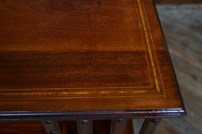 Edwardian Mahogany Revolving Bookcase SAI3551 - Image 5