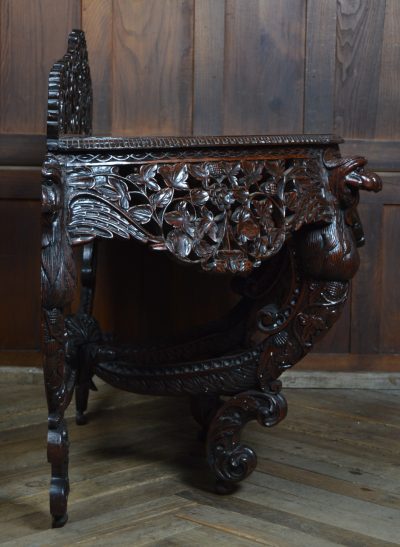 Padouk Demi-lune Console Table SAI3542 - Image 17