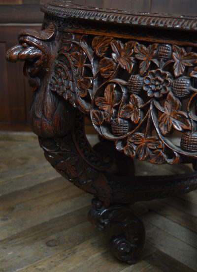 Padouk Demi-lune Console Table SAI3542 - Image 21
