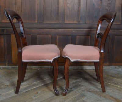 Pair Of Victorian Balloon Back Chairs SAI3178 - Image 2