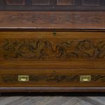 Victorian Scumbled Painted Storage Box SAI3527 Antique Boxes