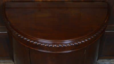 Edwardian Mahogany Demi-Lune Sideboard / Side Cabinet SAI3511 - Image 10