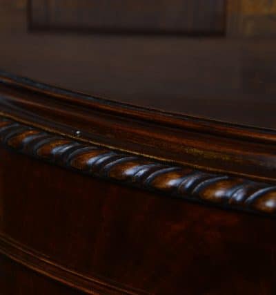 Edwardian Mahogany Demi-Lune Sideboard / Side Cabinet SAI3511 - Image 9