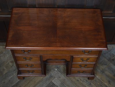 Edwardian Mahogany Knee Hole Desk SAI3539 - Image 7