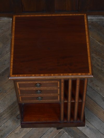 Mahogany Revolving Bookcase By John Taylor Of Edinburgh SAI3558 - Image 10