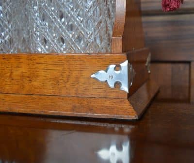 Edwardian Oak Tantalus SAI3513 - Image 3