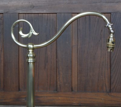 Edwardian Brass Floor Standing Lamp SAI3565 - Image 2