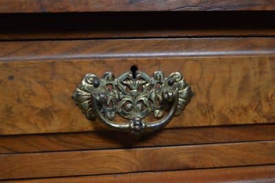 Pair Of Victorian Walnut Bedside Drawers SAI3515 - Image 12