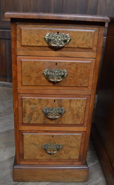 Pair Of Victorian Walnut Bedside Drawers SAI3515 - Image 11