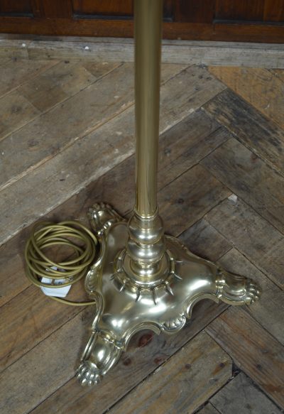 Edwardian Brass Floor Standing Lamp SAI3565 - Image 5