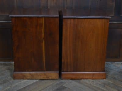 Pair Of Victorian Walnut Bedside Drawers SAI3515 - Image 6