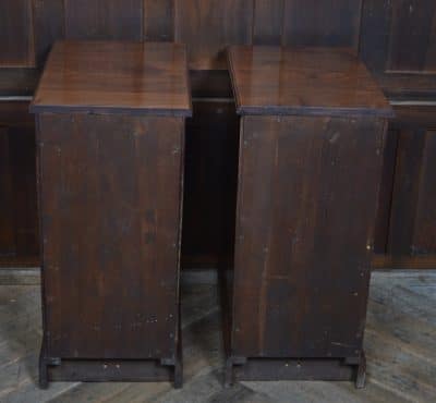 Pair Of Victorian Walnut Bedside Drawers SAI3515 - Image 5