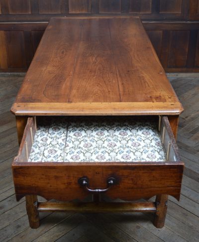 French Chestnut Farm House Kitchen Table SAI3545 - Image 8