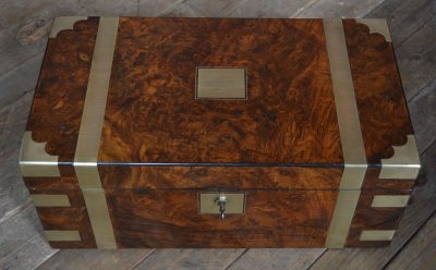 Edwardian Walnut Writing Slope SAI3564 - Image 3