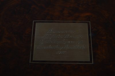Edwardian Walnut Writing Slope SAI3564 - Image 4