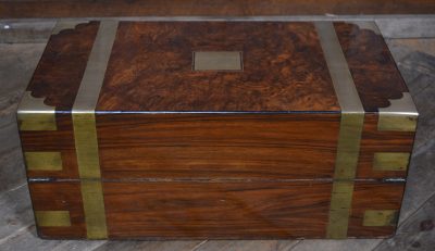 Edwardian Walnut Writing Slope SAI3564 - Image 9