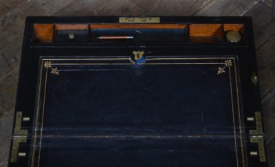 Edwardian Walnut Writing Slope SAI3564 - Image 12