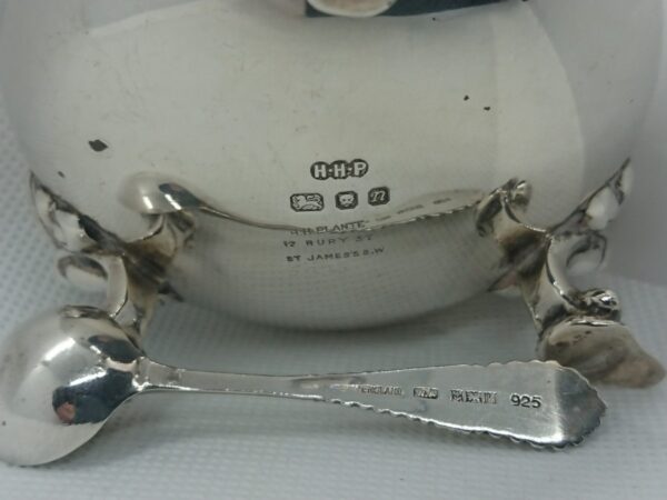 Silver Salt Hallmarked London 1968 - Image 3