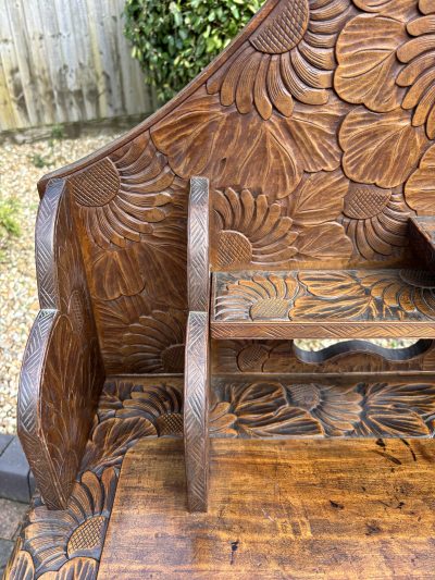Rare Liberty Arts & Crafts Writing Desk c1905 - Image 6