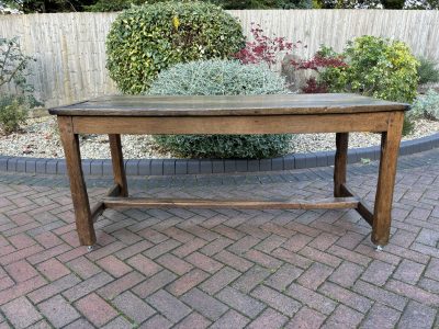 18th Century Oak Refectory Farmhouse Dining Table - Image 3