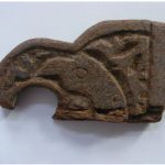 Rare Early Islamic Carved Wood Fragment Eagle Egypt c1000 AD ancient Antiquities