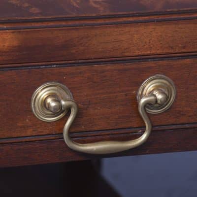 Pair of Georgian Style Figured Mahogany Coffee Tables in The Manner of Brett’s of Norwich - Image 8