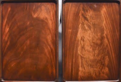 Pair of Georgian Style Figured Mahogany Coffee Tables in The Manner of Brett’s of Norwich - Image 2