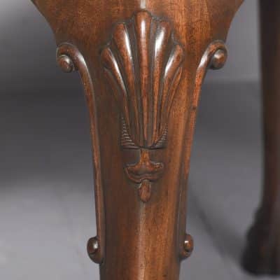 George II Style Mahogany Lowboy - Image 6