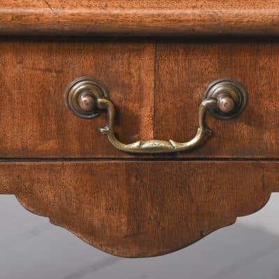 George II Style Mahogany Lowboy - Image 5