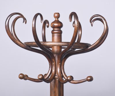 Quality Bentwood Hallstand Probably by Thonet - Image 2