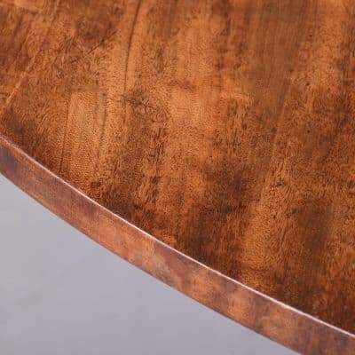 Neat-Sized Georgian Circular Tilt Top Dining Table - Image 4